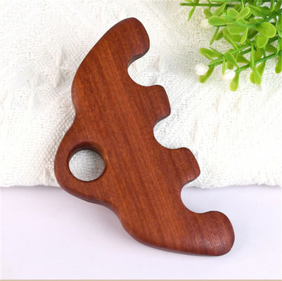 11.7*5.8cm Holz Kopfhaut Pflege Massage Kamm Körper Akupunkte Drücken Massagetool Meridian Baggern Gua Sha Massage Bürste