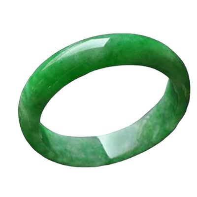 Individuell angepasste Kristallsteine Eisige Smaragdgrüne Jade Armband Armband OEM ODM akzeptiert