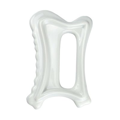 Customized Logo Availabled 2024 Handheld Keramik Gua Sha Massagetool für Körper Selbst Hautpflege Spa Gesichtslifting Schönheit