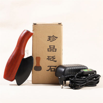 15*5,7cm Elektrothermischer Bian Stein Gua Sha Werkzeug für Meridian Massage und Moxibustion Therapie