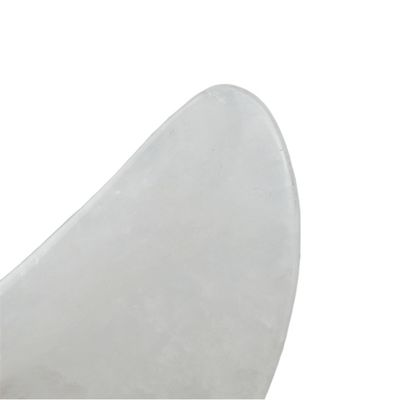 2024 Horn Form Klares Quarz Gua Sha Schrauben Massagebrett Die Muss-Have-Körpermassage-Ausrüstung für Gesundheit Wellness