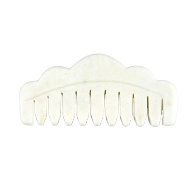 Ein individuelles Logo ist erhältlich und 2024 Chinesisch Naturweiß Jade Gua Sha Schrauben Kamm Guasha Stein Kopf Spa Massager Schrauben