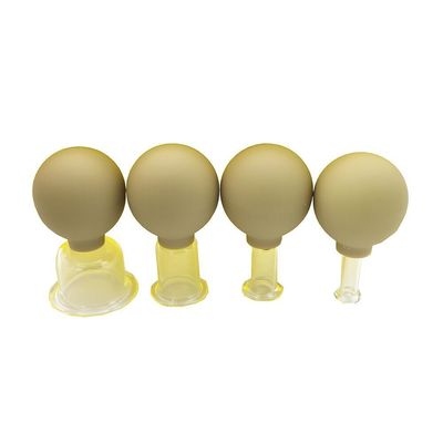 96mm Höhe Chinesische traditionelle Glasbecher Massage Therapie Vakuum Becher Ausrüstung Set Kit für Rücken Schulter Bein Körper