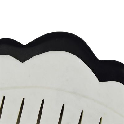Ein individuelles Logo ist erhältlich und 2024 Chinesisch Naturweiß Jade Gua Sha Schrauben Kamm Guasha Stein Kopf Spa Massager Schrauben