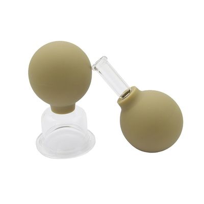 96mm Höhe Chinesische traditionelle Glasbecher Massage Therapie Vakuum Becher Ausrüstung Set Kit für Rücken Schulter Bein Körper