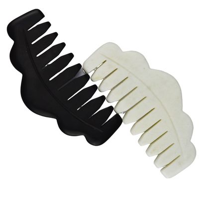 Ein individuelles Logo ist erhältlich und 2024 Chinesisch Naturweiß Jade Gua Sha Schrauben Kamm Guasha Stein Kopf Spa Massager Schrauben