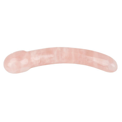 Entspannende Rose Quarz Körpermassage Yoni Stick Handgefertigt für natürliche Körperentspannung und musikalische Funktion