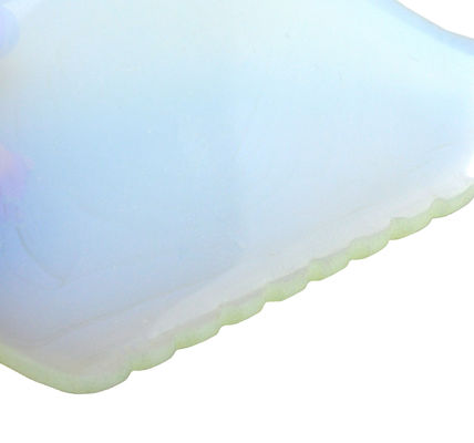 Opalit Hautpflege Guasha Schrauben Produkt 2024 Opalstein Gua Sha Board für Gesichtsgesundheitspflege und Gesichtsmassage Werkzeug