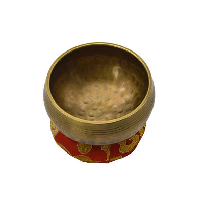Natürliche Messing Nepal Singing Bowl Set für Meditation und Yoga Authentischer nepalesischer Klang