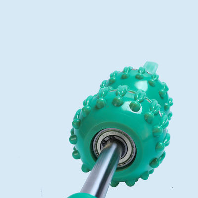 PVC starke magnetische doppelte Kugel Rücken Massager Körper Meridian Massage Roller Handbuch Acupoint Stick professionellen Service Vorteil
