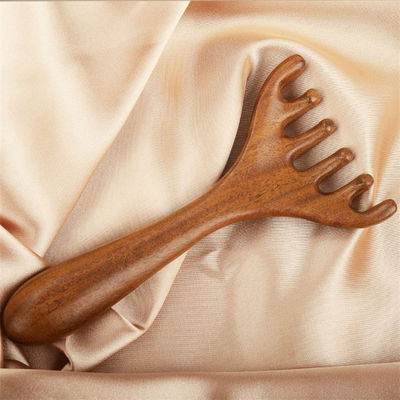 Entriegeln Sie Ihre Schönheit Hirsch Geweih Form Kopfhaut Meridian Massager Kopf Gua Sha Massage Kamm Für Gesicht und Körper Entspannung