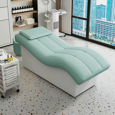 Anpassbares und Ledermaterial Einfaches Haarwaschbett für Schönheitssalons Massage Spa Gesundheitspflege Physiotherapie OEM/ODM