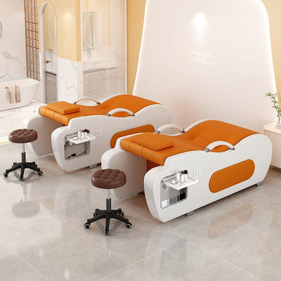 Schönheits-Massage-Bett mit Vorteil Multifunktionelles Halbliegen Salon Haare Waschen Bett
