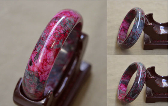 Natürliche Xiuyan Jade Pfirsich Jade Armband Geschlecht Frauen PORTABLE für Frauen