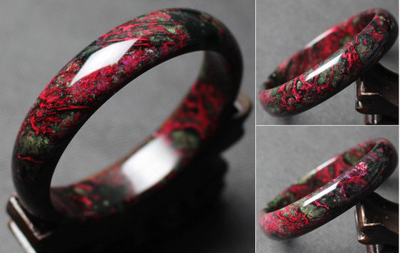 Natürliche Xiuyan Jade Pfirsich Jade Armband Geschlecht Frauen PORTABLE für Frauen