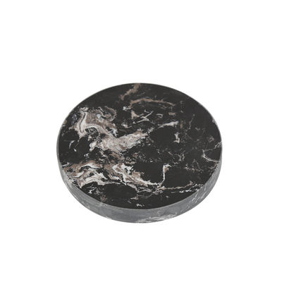 Regional Feature Marmor Natur rund Quadrat Hexagon Weißes Becher Mat Kaffee-Tee-Coasters für Trinkmatten Pads Home Küche