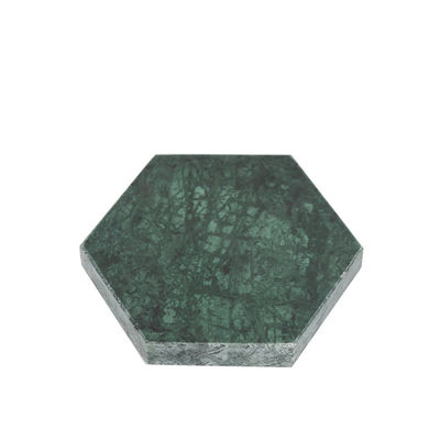 Regional Feature Marmor Natur rund Quadrat Hexagon Weißes Becher Mat Kaffee-Tee-Coasters für Trinkmatten Pads Home Küche