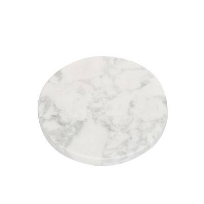 Regional Feature Marmor Natur rund Quadrat Hexagon Weißes Becher Mat Kaffee-Tee-Coasters für Trinkmatten Pads Home Küche