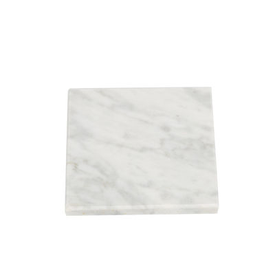 Regional Feature Marmor Natur rund Quadrat Hexagon Weißes Becher Mat Kaffee-Tee-Coasters für Trinkmatten Pads Home Küche