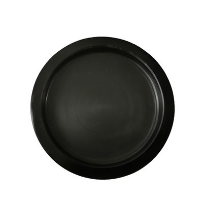 Klassischer Stil Handwerk Maßgeschneiderte natürliche schwarze runde Marmor-Cup-Coasters für Hotel-Hausdekoration