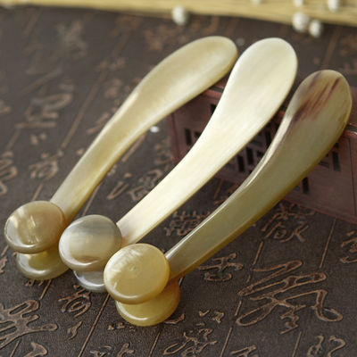Yak Horn Gua Sha Board Bull Horn Körpermassager Hautpflege-Roller für den Ganzkörpermassagebereich