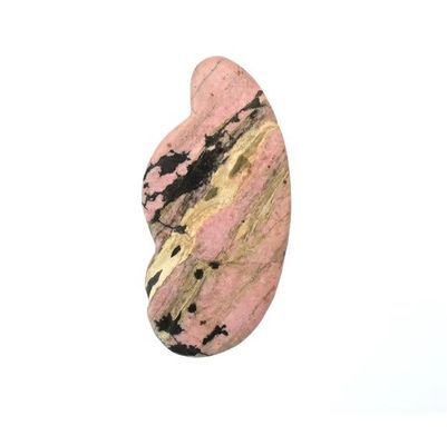 Mehrfunktionales Gesichtsmassagegerät aus rosa Rhodonit-Jade-Guasha für Gesundheitsversorgung und persönliche Gesundheit