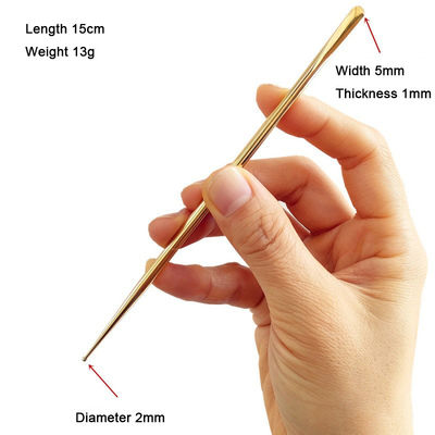 Körperpflege Acupoint Stick Kupfer Gua Sha Massagetool mit Bild und ISO9001 Zertifikat