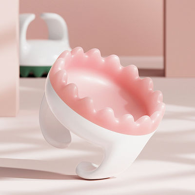 Personalisiertes Logo erhältlichPlastik-Bauchmeridian-Massage-BürsteHandheld-Körper Gua Sha Cup Faszienentspannung Massagetool