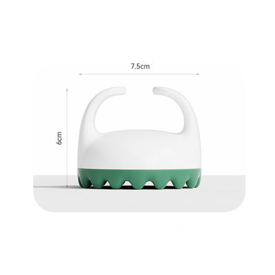 Personalisiertes Logo erhältlichPlastik-Bauchmeridian-Massage-BürsteHandheld-Körper Gua Sha Cup Faszienentspannung Massagetool