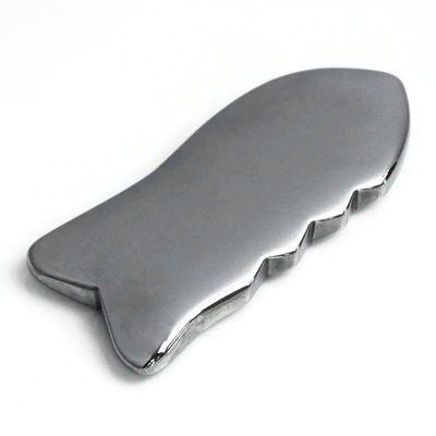 Terahertz Gua Sha Scraping Massage Tool mit Energie Stein und Akupunkturpunkt Massage 91 * 37mm