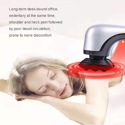 ABS Silicone Handheld Infrarot Massage Hammer für tiefe Gewebe Massage der Schulter Bein Fuß Muskeln unendlich variable Geschwindigkeit