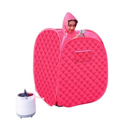 Schönheit und Entspannung zu Hause Tragbare Mini-Persönliche Dampfsauna mit elektrischem Sauna-Dampferzeuger