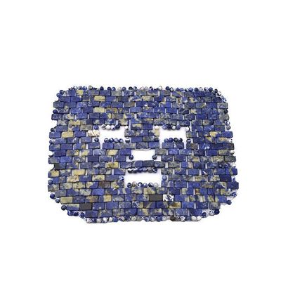 Amethyst-Jade-Roller Naturblaue Punkte Stein Gesichtsmaske Anti-Aging Heiße oder kalte Therapie Gesichts Hautpflege Werkzeug