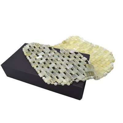 Gesichtsmassager natürliche Anti-Aging Xiuyan Jade Augenmaske Jade Stein Gesichtsmaske Jade Schlafmasken Gesichts Hautpflege Werkzeug