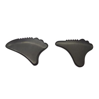 Gua Sha Tool Gesichtsmassager Bian Stone Umweltfreundliches Gesicht 105*77mm 114*74mm 2 Stück AKBS-030 für Lymphdrainage im Gesicht