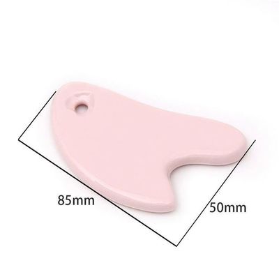 Körpermassage-Werkzeug Keramik Gesichts Gua Sha Board für Gesichtspflege und Akupunkturbehandlung