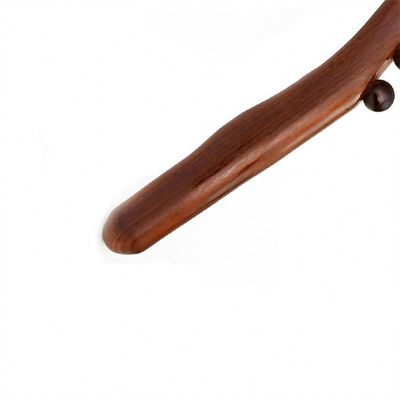 400g/pc Kohlenstoffhaltige Buche Holz Körper Meridian Baggern Massage Stick Holz Gua Sha Schrauben Massage Werkzeug