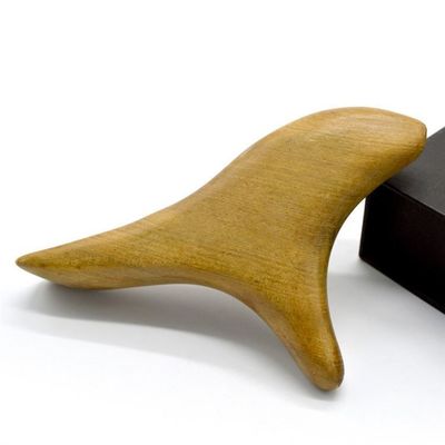 Eigenschaften Massager Naturholz Dreieck Gua Sha Werkzeuge für Fußmassage Selbstbedienung Schönheitsgeräte