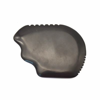 Chinese Style Massager 2024 Schwarzer Bian Stein Gesichts-Jade Guasha Gua Sha Schaben Massagetool für SPA Akupunktur