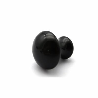 Natürlicher Schwarzer Obsidianpilz Gua Sha Schönheitsmassage Stein für Gesichts-Körperpflege