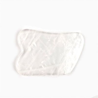 Gesichtsmassage-Werkzeug Klares Quarz Gua Sha Schraubwerkzeug für SPA und Akupunkturbehandlung