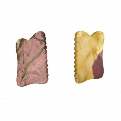 Chinesischer Stil Mookaite Körpermassage Werkzeuge Für Schönheit Guasha Stein Schrott Gesicht Gua Sha Stein Therapie Massage Werkzeug