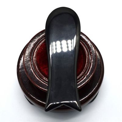 Obsidian-Fisch-Form-Gua Sha-Scraping-Massage-Werkzeuge für benutzerdefiniertes Logo Gesicht und Körper Plug-in Stromquelle