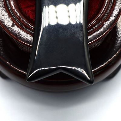 Obsidian-Fisch-Form-Gua Sha-Scraping-Massage-Werkzeuge für benutzerdefiniertes Logo Gesicht und Körper Plug-in Stromquelle