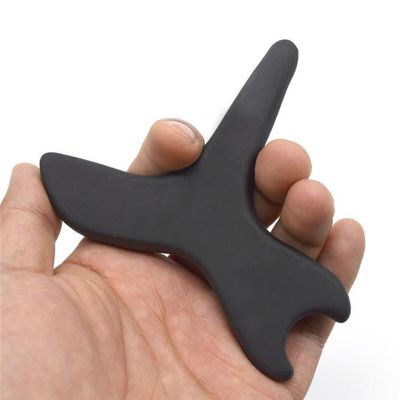 Körpermassager Dreieck Bian Stein Fußmassage Akupunktur Gua Sha Werkzeuge für tragbare und dauerhafte Ergebnisse