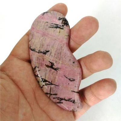 Körper-Gesundheitsmassage Essentielle natürliche Rhodochrosit Gua Sha Scraping Massager für die Gesundheitsfunktion