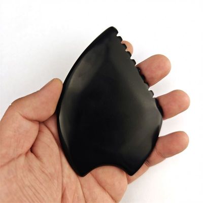 Gesichts-Akupunktur-Werkzeug Gua Sha Bian Stein für Kopf-Punkt-Massager und Gesichtsmassage