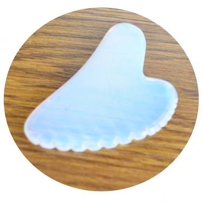 Opalit Gua Sha Board für Gesichts- und Körpermassage Gesundheit Schrott Hautpflege