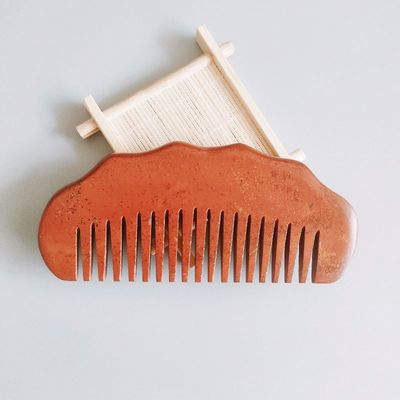 Kopf Gua Sha Massagetool Kopfhaut Meridian Baggern Kamm zur Entspannung und Revitalisierung