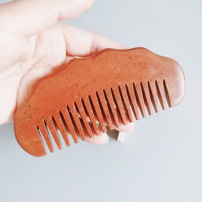 Kopf Gua Sha Massagetool Kopfhaut Meridian Baggern Kamm zur Entspannung und Revitalisierung